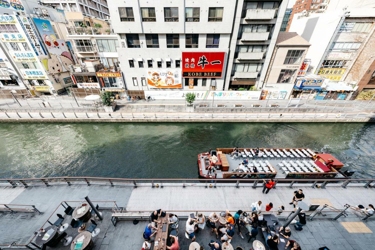 Ferienwohnung Aqua Cite Dotonbori Ōsaka Exterior foto